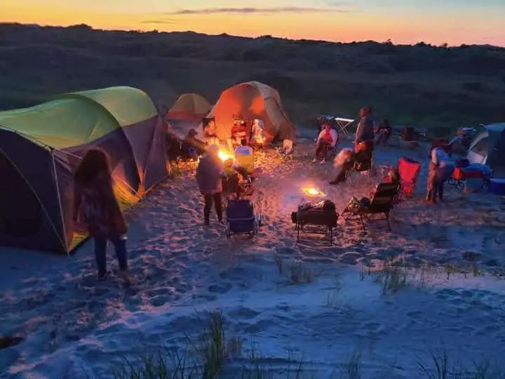 hammock beach camping trip