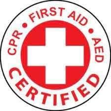 red cross certified